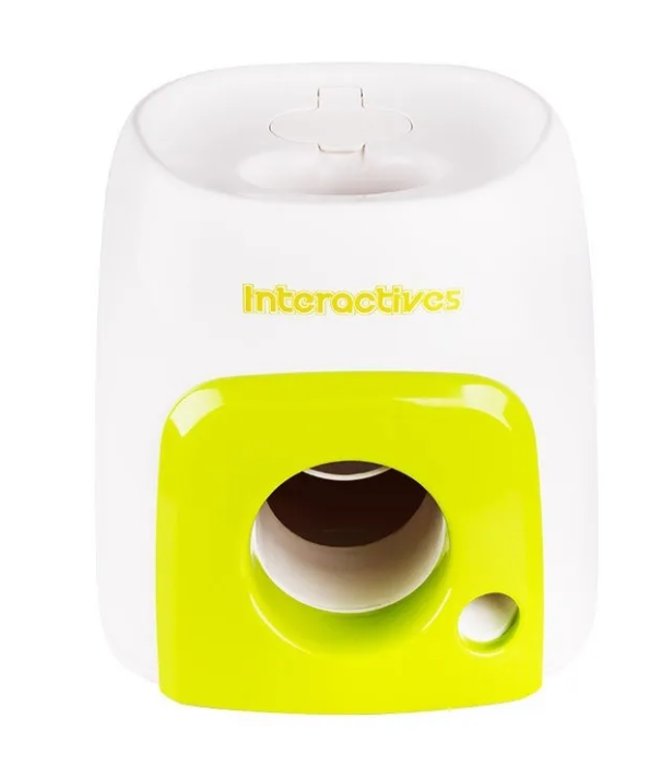 Treat-Toss Reward Machine for Dogs