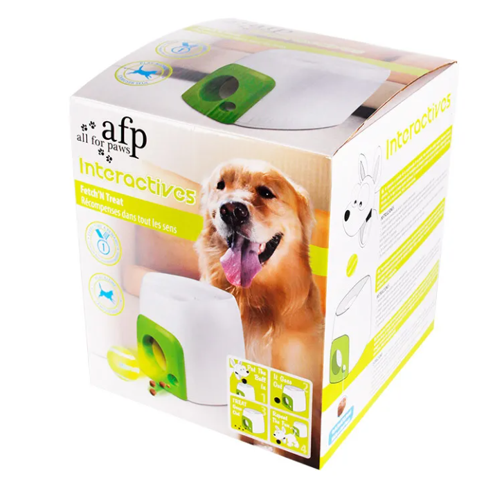 Treat-Toss Reward Machine for Dogs