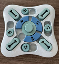 Slow Feeder Puzzle Bowl for Dogs — Stops Fast Eating