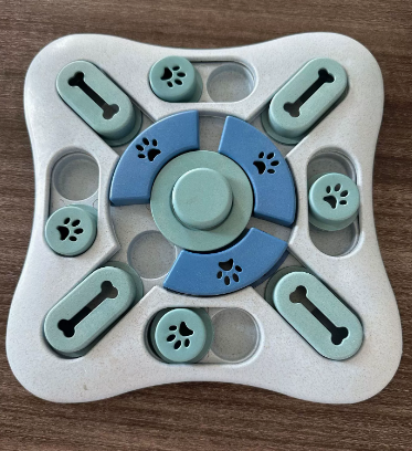 Slow Feeder Puzzle Bowl for Dogs — Stops Fast Eating