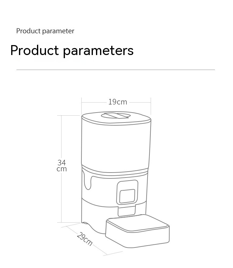 Automatic Dog Feeder 6L — Programmable Meals