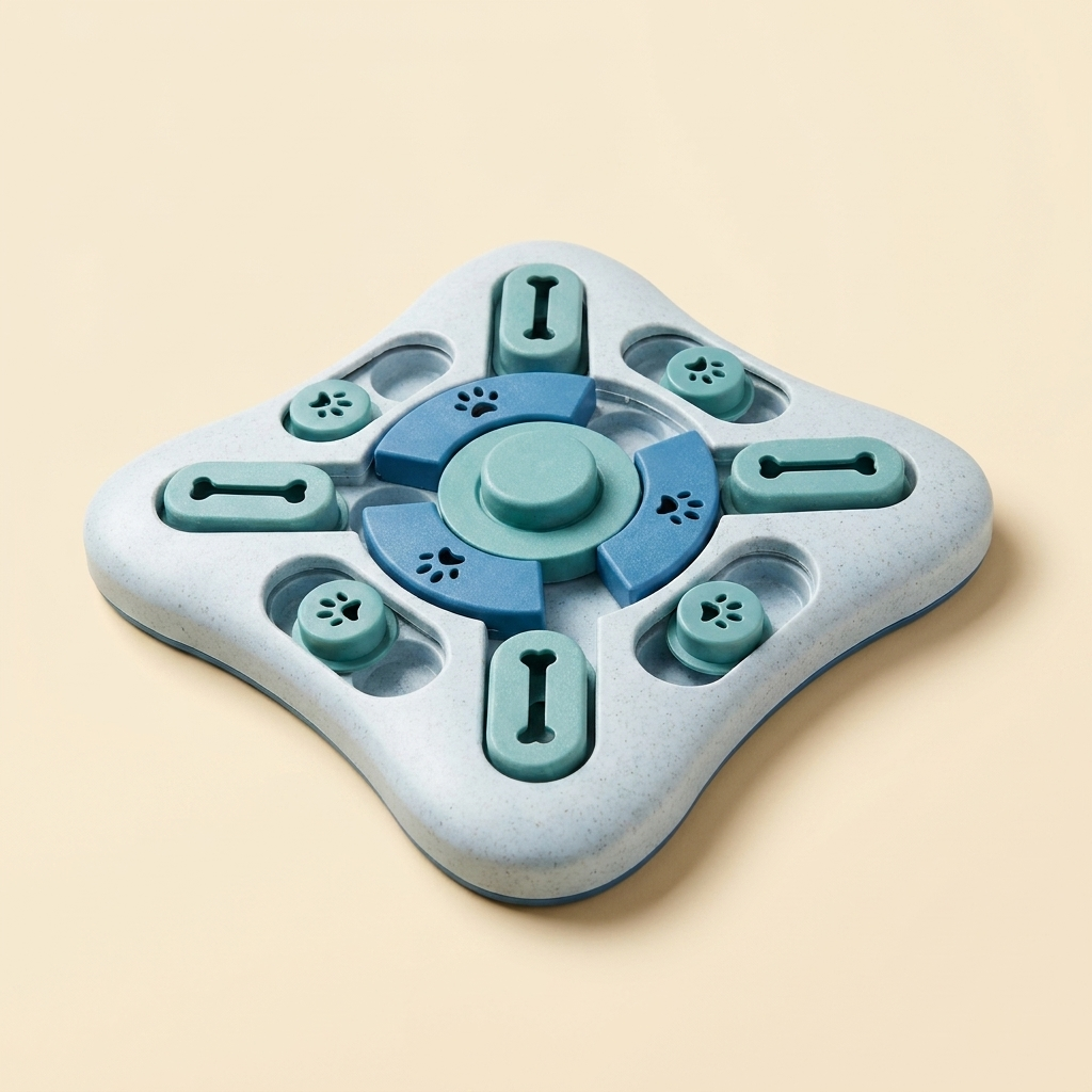 Premium slow feeder puzzle bowl for dogs